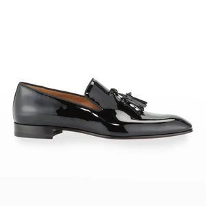 Christian Louboutin Patent Leather Men Shoe